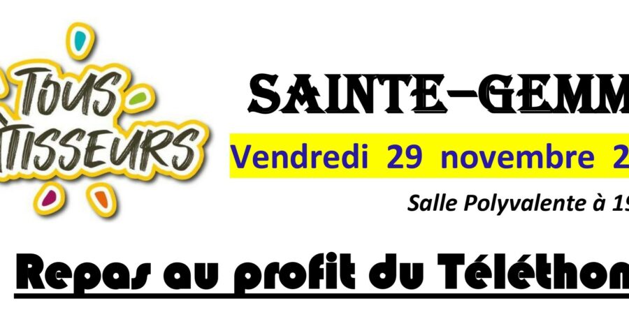 Repas du Téléthon 2024